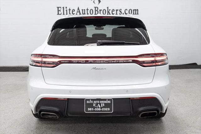 used 2022 Porsche Macan car, priced at $46,500