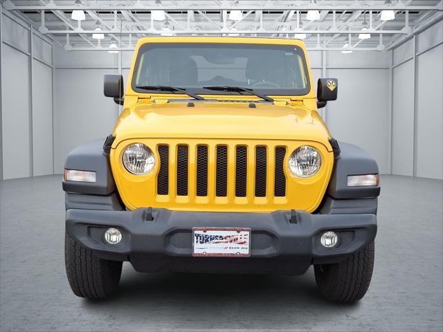 used 2020 Jeep Wrangler Unlimited car, priced at $27,098