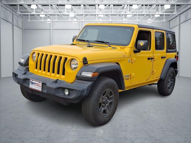 used 2020 Jeep Wrangler Unlimited car, priced at $27,098