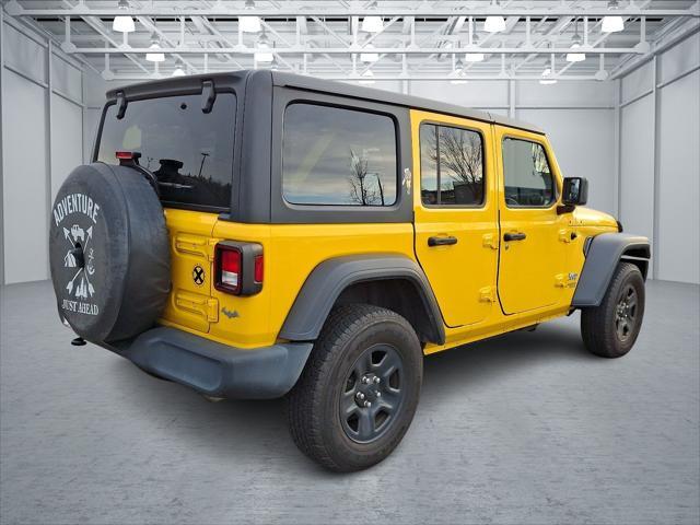 used 2020 Jeep Wrangler Unlimited car, priced at $27,098