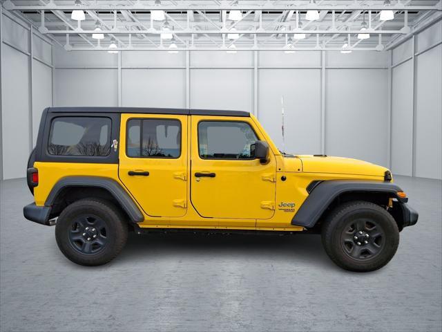 used 2020 Jeep Wrangler Unlimited car, priced at $27,098