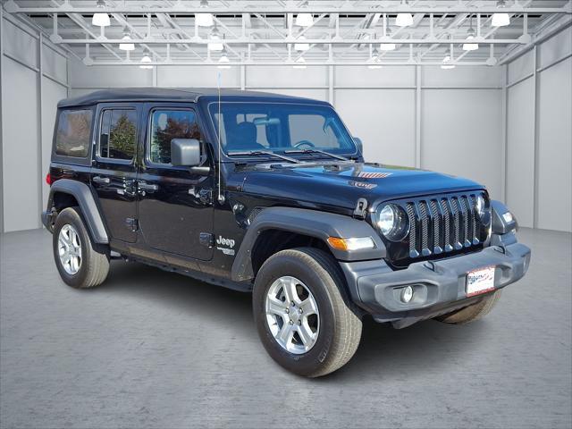 used 2021 Jeep Wrangler Unlimited car, priced at $31,598