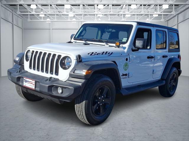 used 2021 Jeep Wrangler Unlimited car, priced at $31,598