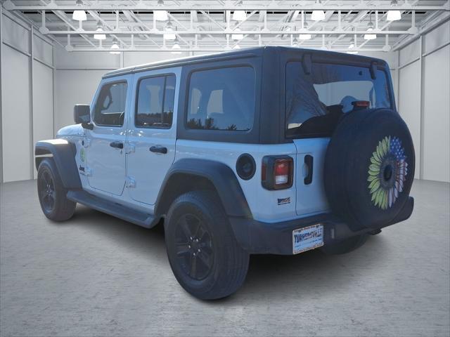 used 2021 Jeep Wrangler Unlimited car, priced at $31,598