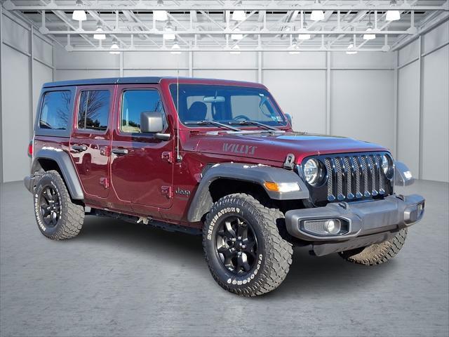 used 2021 Jeep Wrangler car, priced at $33,598