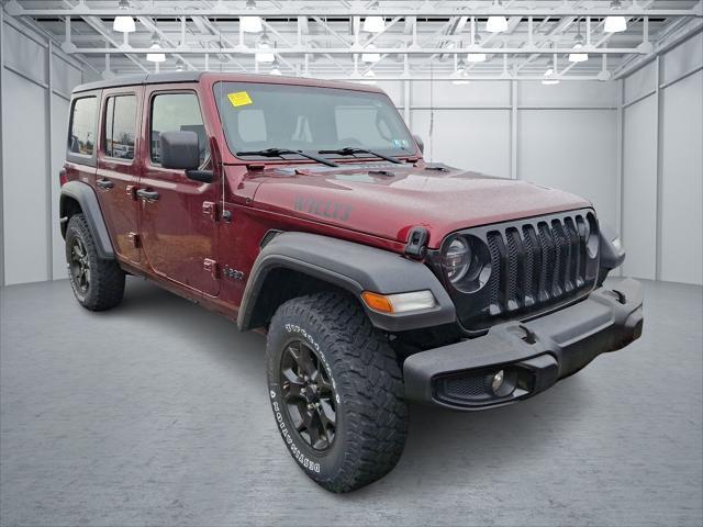 used 2021 Jeep Wrangler car, priced at $34,598