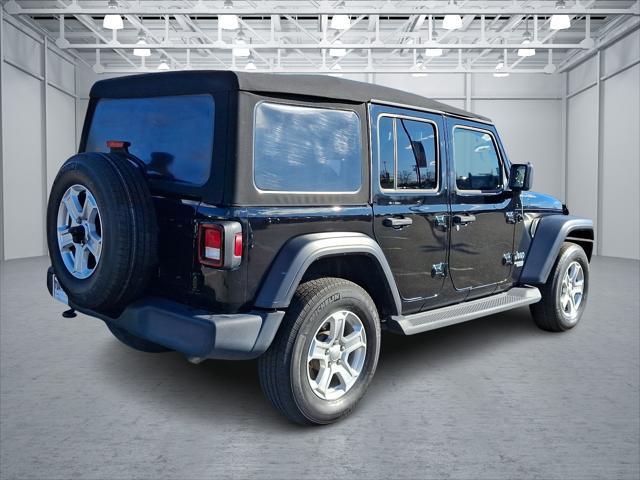 used 2020 Jeep Wrangler Unlimited car, priced at $31,598