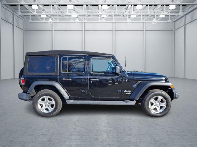 used 2020 Jeep Wrangler Unlimited car, priced at $31,598