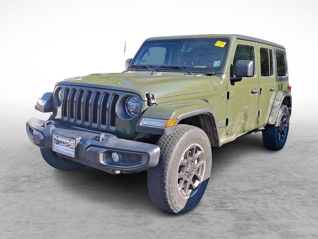 used 2021 Jeep Wrangler Unlimited car, priced at $30,598
