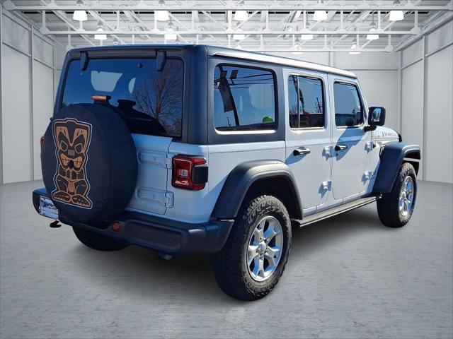 used 2021 Jeep Wrangler Unlimited car, priced at $34,598