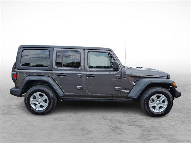 used 2021 Jeep Wrangler Unlimited car, priced at $32,598