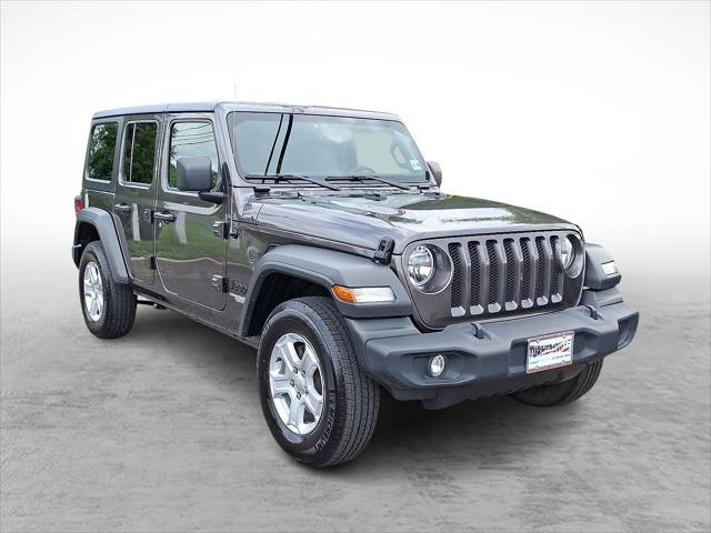 used 2021 Jeep Wrangler Unlimited car, priced at $32,598