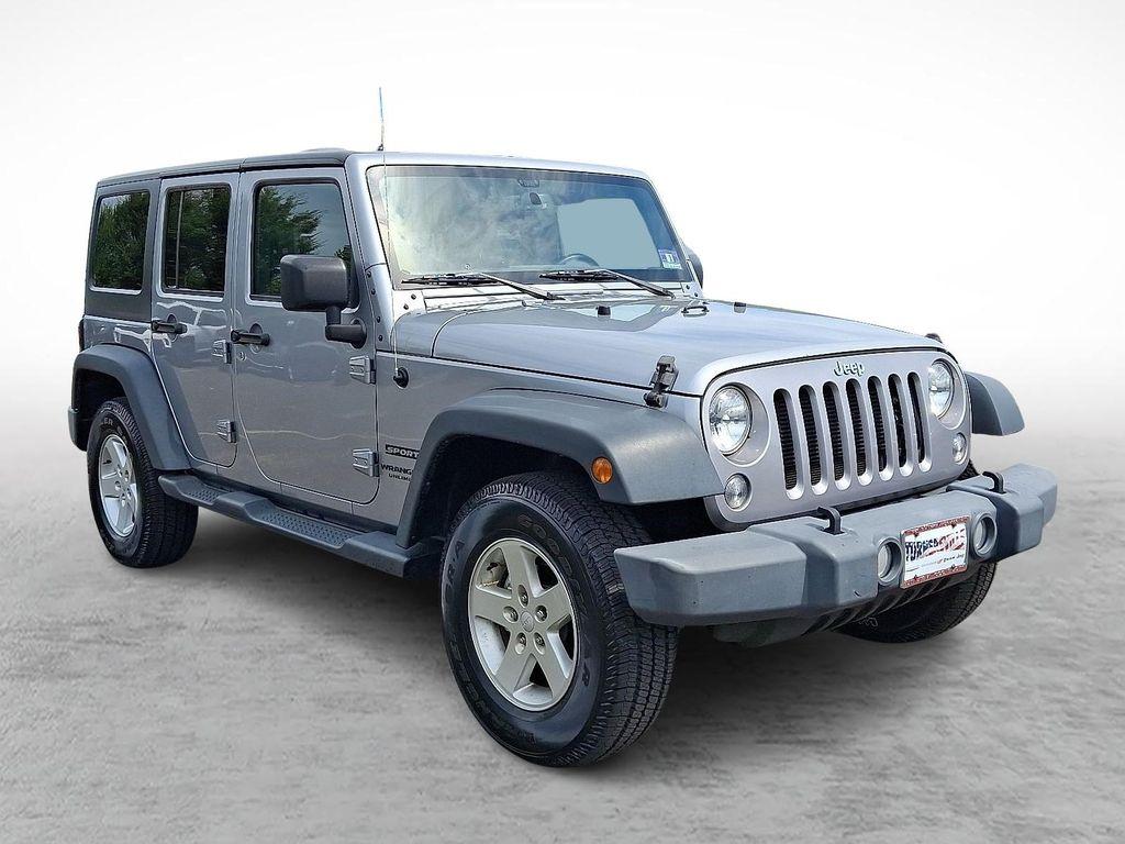 used 2017 Jeep Wrangler Unlimited car, priced at $21,598