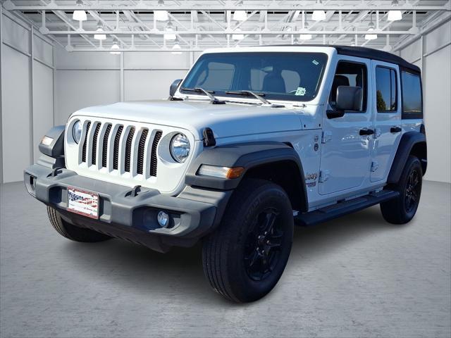 used 2020 Jeep Wrangler Unlimited car, priced at $30,598