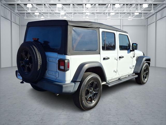 used 2020 Jeep Wrangler Unlimited car, priced at $30,598