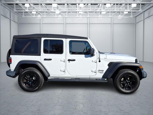 used 2020 Jeep Wrangler Unlimited car, priced at $30,598