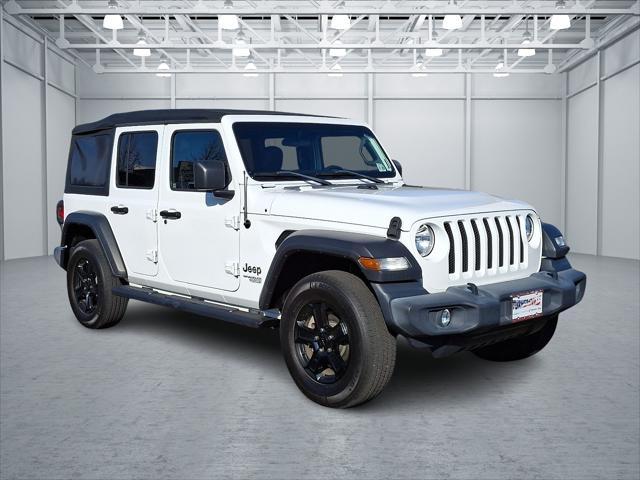 used 2020 Jeep Wrangler Unlimited car, priced at $30,598