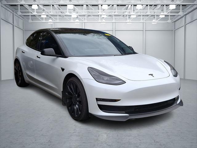 used 2023 Tesla Model 3 car, priced at $34,598