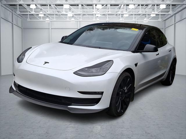 used 2023 Tesla Model 3 car, priced at $34,598