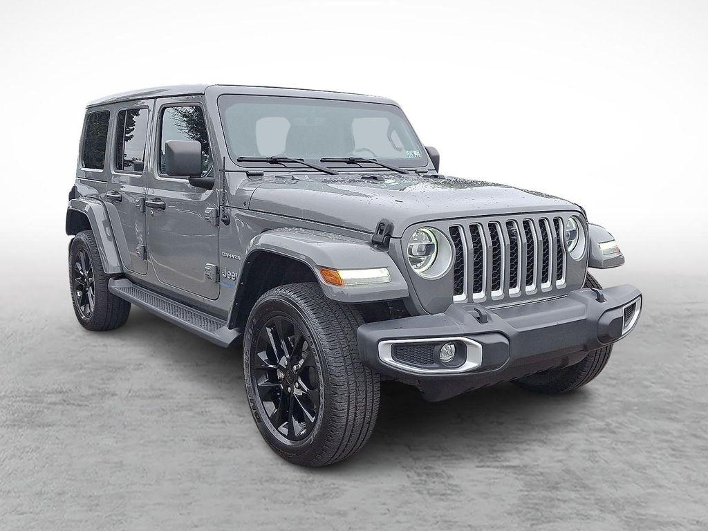 used 2021 Jeep Wrangler Unlimited 4xe car, priced at $39,598