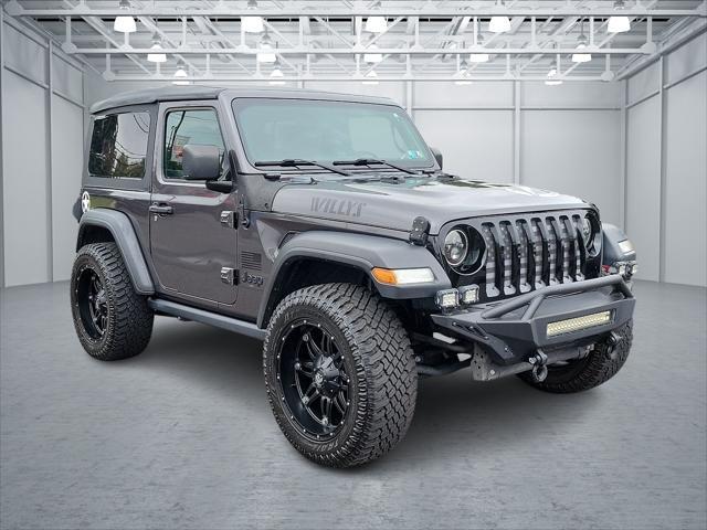 used 2021 Jeep Wrangler car, priced at $28,098