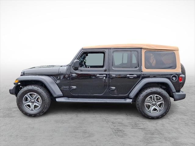 used 2020 Jeep Wrangler Unlimited car, priced at $26,598