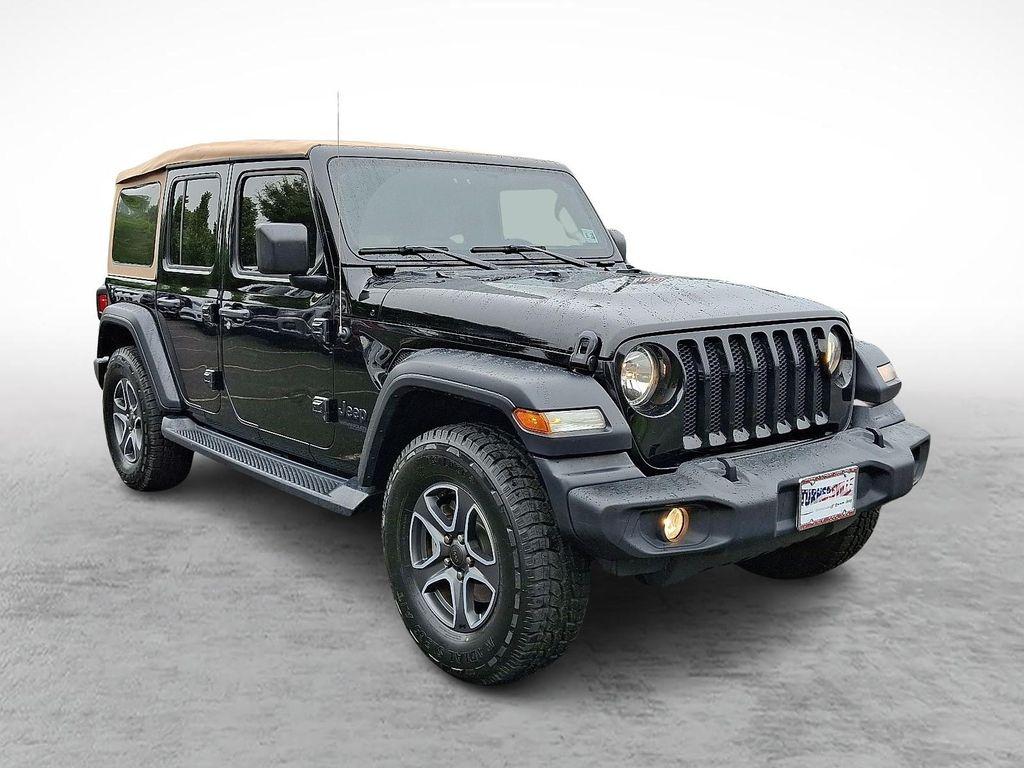 used 2020 Jeep Wrangler Unlimited car, priced at $24,598