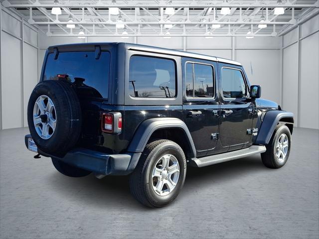 used 2020 Jeep Wrangler Unlimited car, priced at $30,598