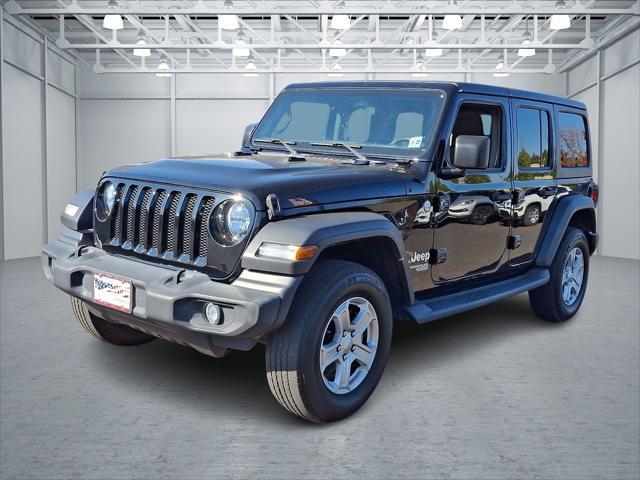 used 2020 Jeep Wrangler Unlimited car, priced at $30,598