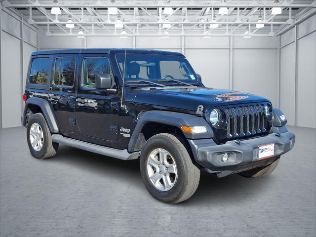 used 2020 Jeep Wrangler Unlimited car, priced at $30,598