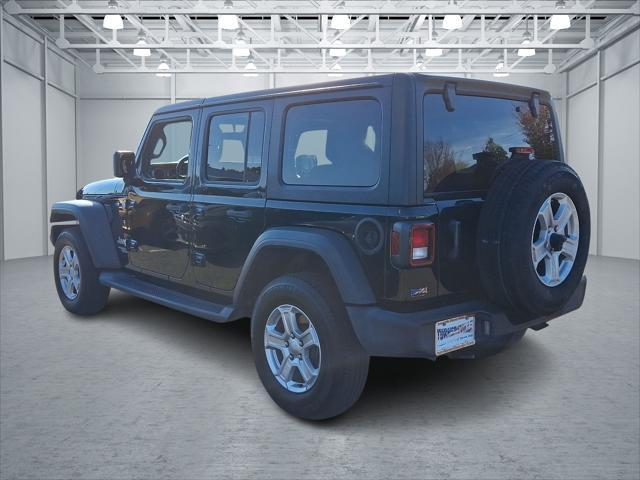 used 2020 Jeep Wrangler Unlimited car, priced at $30,598