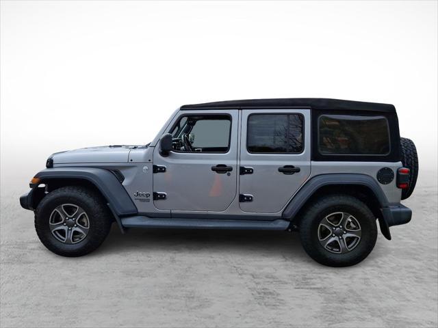 used 2018 Jeep Wrangler Unlimited car, priced at $24,598