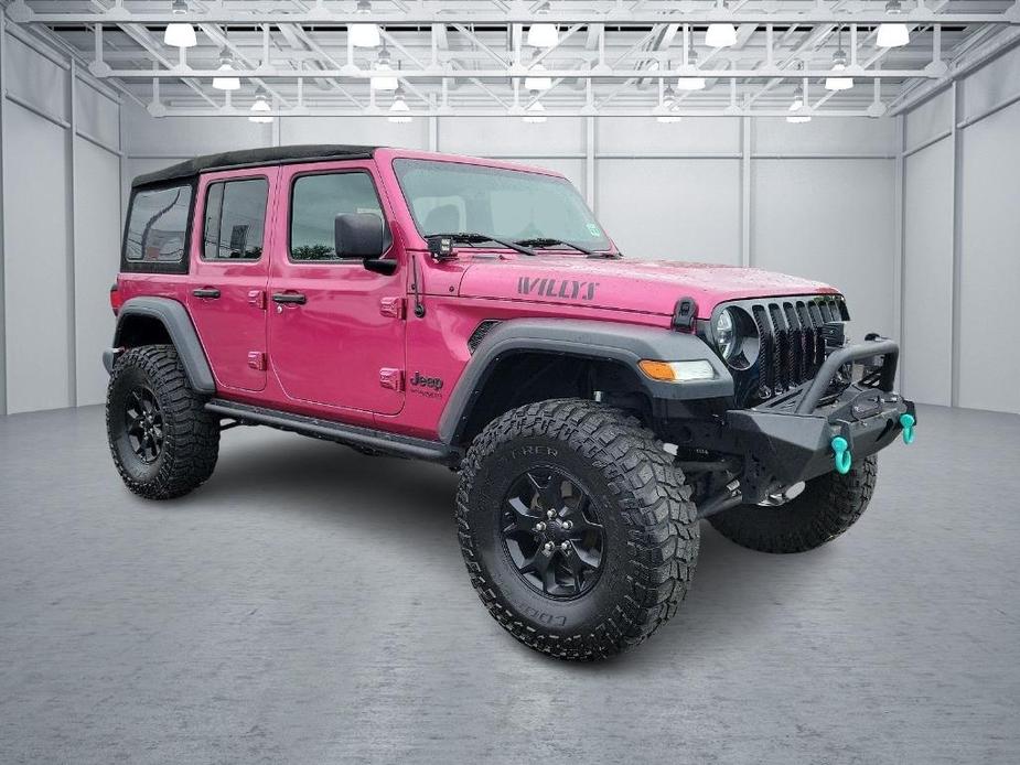 used 2021 Jeep Wrangler Unlimited car, priced at $39,098