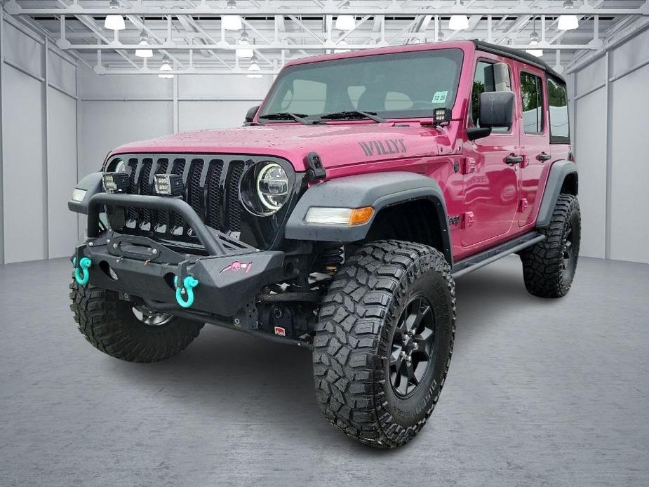 used 2021 Jeep Wrangler Unlimited car, priced at $39,598