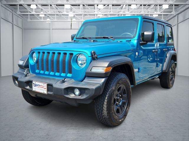 used 2019 Jeep Wrangler Unlimited car, priced at $30,598