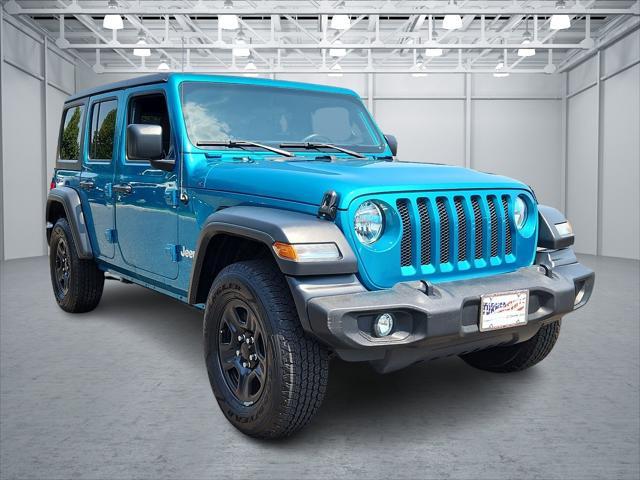 used 2019 Jeep Wrangler Unlimited car, priced at $30,598