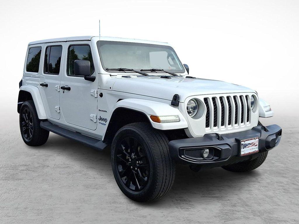 used 2022 Jeep Wrangler Unlimited 4xe car, priced at $36,598