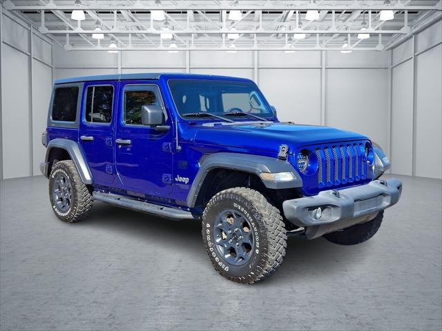 used 2019 Jeep Wrangler Unlimited car, priced at $24,598