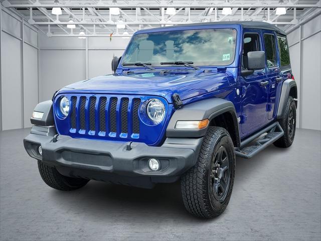 used 2020 Jeep Wrangler Unlimited car, priced at $26,590