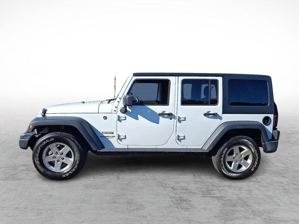 used 2017 Jeep Wrangler Unlimited car, priced at $22,598