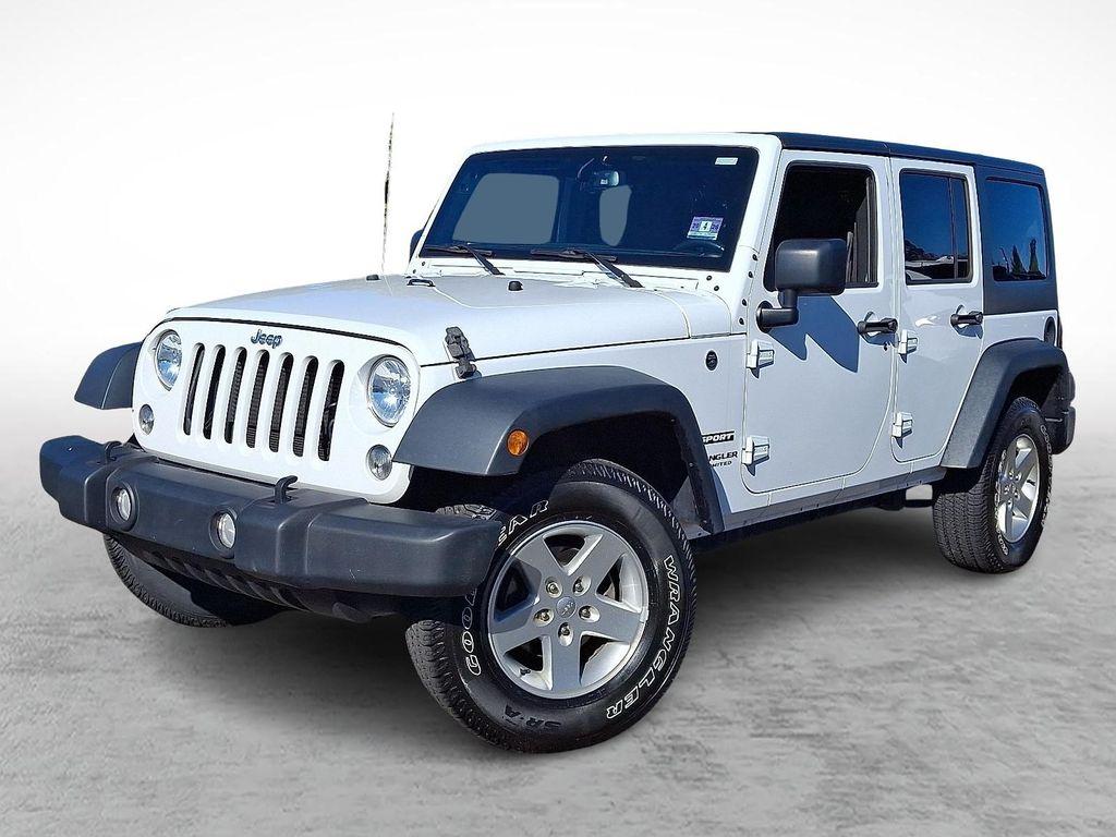 used 2017 Jeep Wrangler Unlimited car, priced at $22,598
