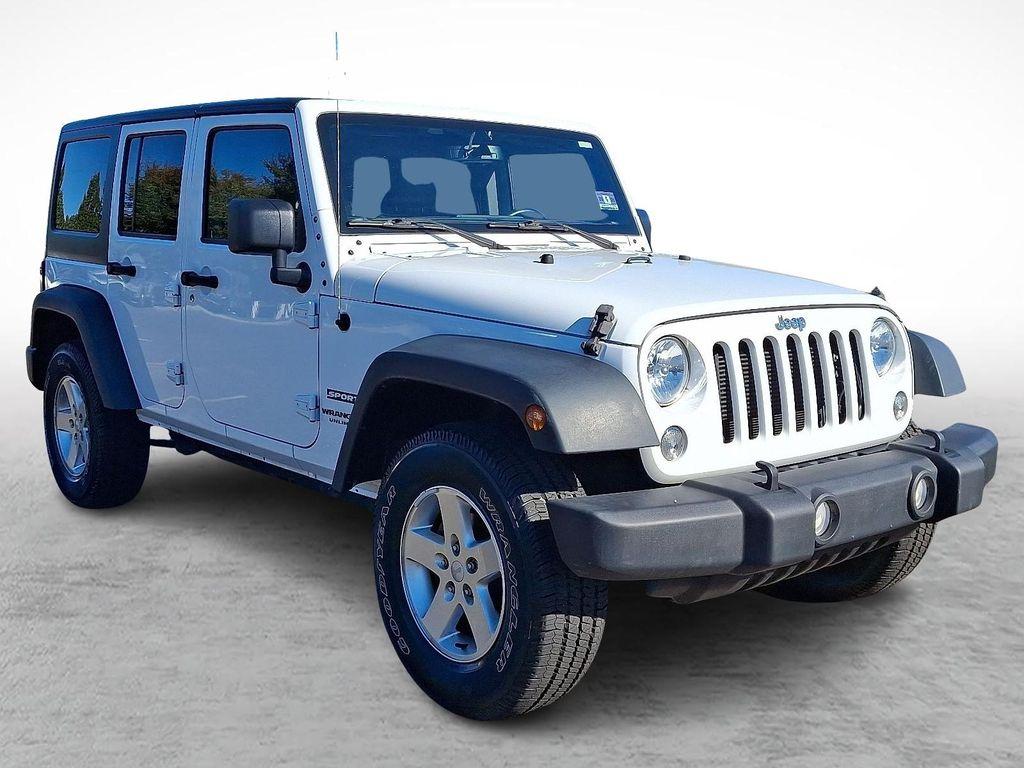 used 2017 Jeep Wrangler Unlimited car, priced at $22,598