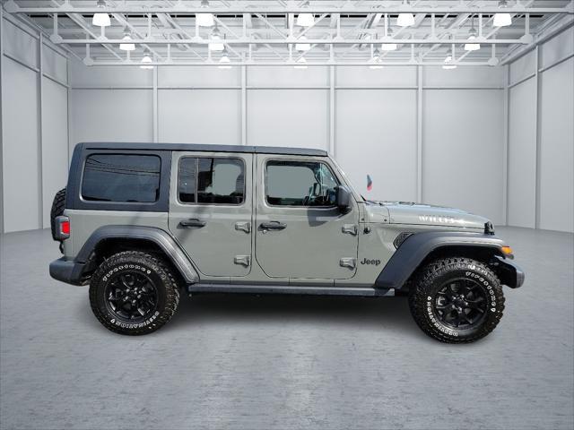 used 2021 Jeep Wrangler Unlimited car, priced at $36,598