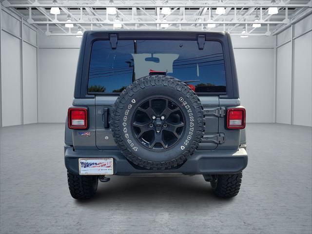 used 2021 Jeep Wrangler Unlimited car, priced at $36,598