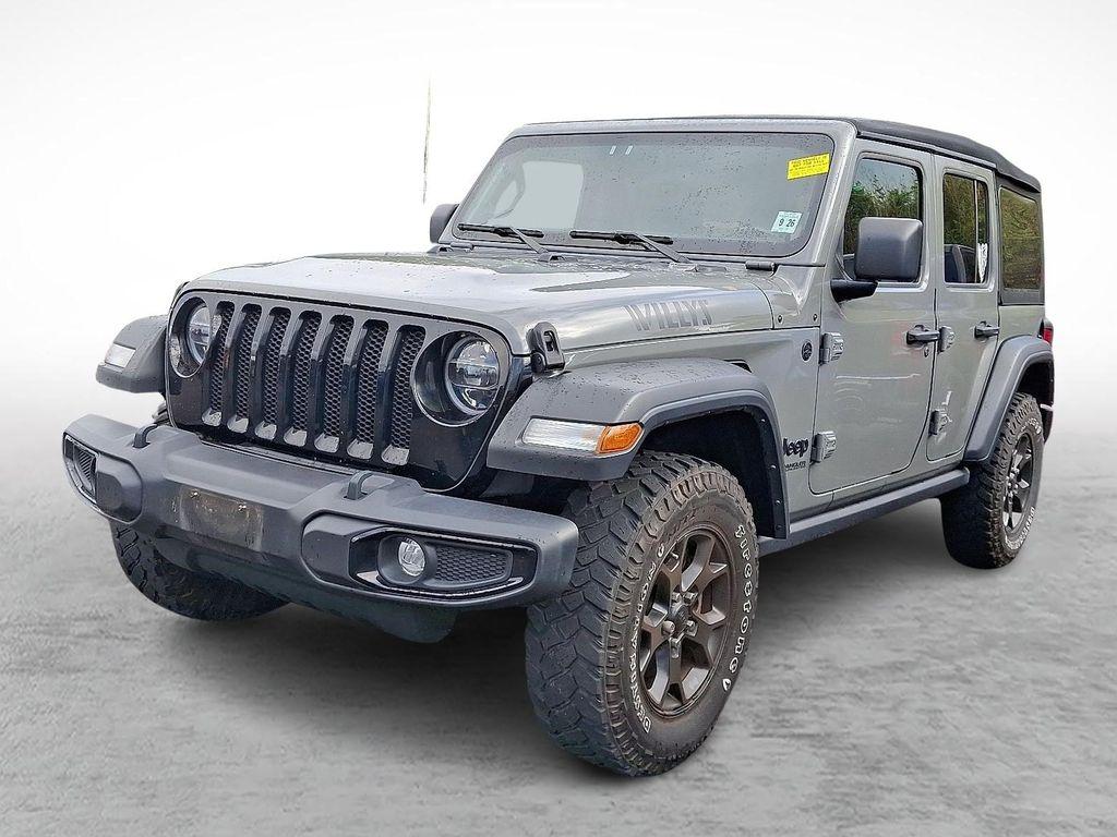 used 2021 Jeep Wrangler car, priced at $30,598