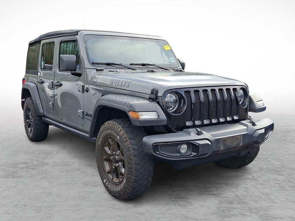 used 2021 Jeep Wrangler car, priced at $30,598