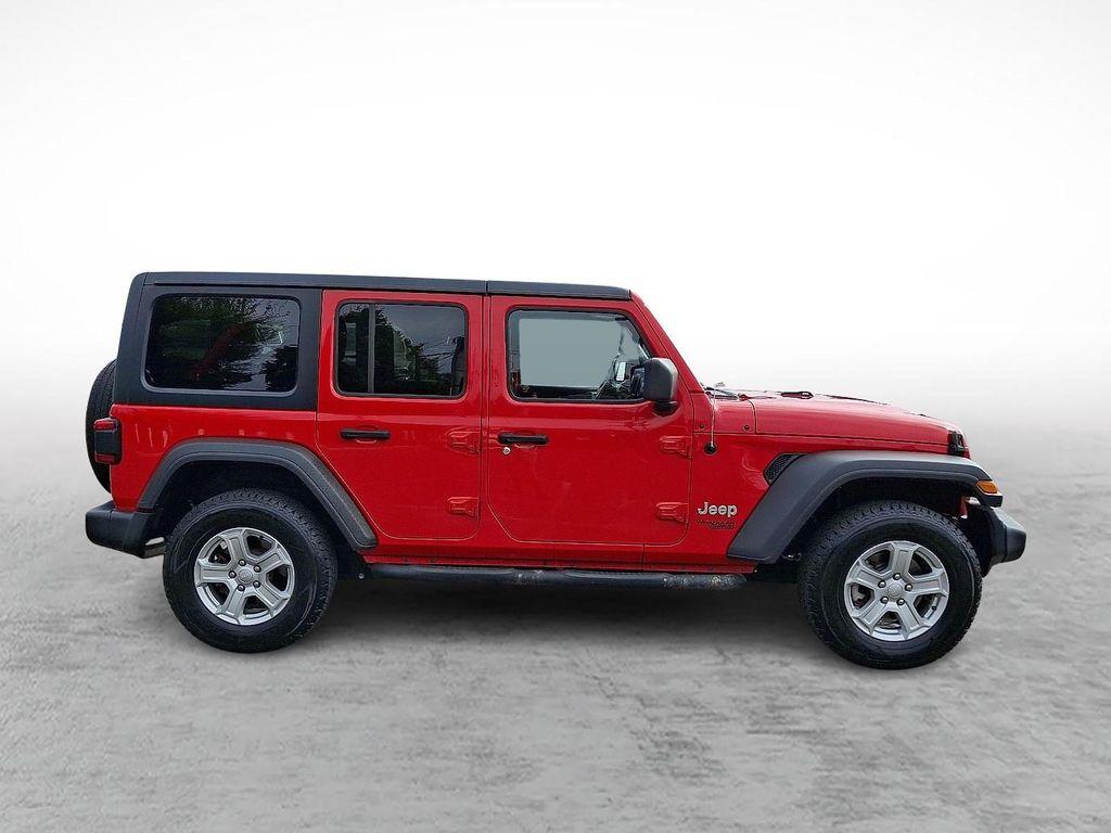 used 2021 Jeep Wrangler Unlimited car, priced at $31,598