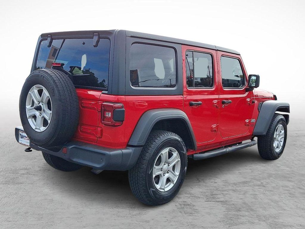 used 2021 Jeep Wrangler Unlimited car, priced at $31,598