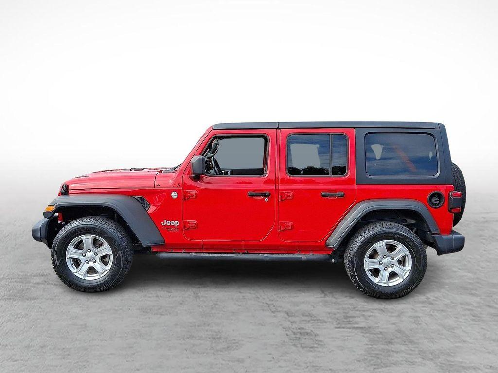 used 2021 Jeep Wrangler Unlimited car, priced at $31,598