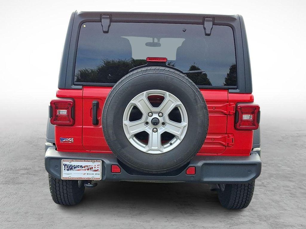 used 2021 Jeep Wrangler Unlimited car, priced at $31,598